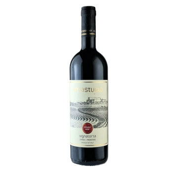 Amastuola: "Vignatorta" Primitivo-Syrah 2019 száraz vörösbor (Puglia, Olaszország)