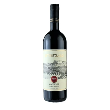 Amastuola: &quot;Vignatorta&quot; Primitivo-Syrah 2019 száraz vörösbor (Puglia, Olaszország)