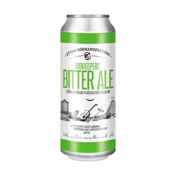 Etyeki Sörmanufaktúra: Bookkeeper's Bitter Ale