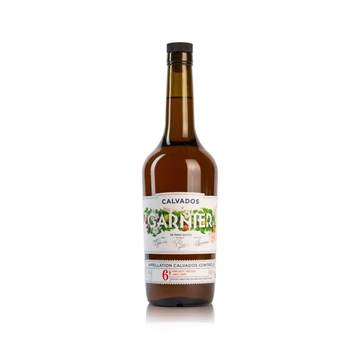 Garnier: Calvados 6 ans d'age (12 éves) 40% 0,7L almabor-párlat (Calvados, Franciaország)