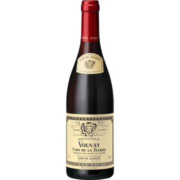 Louis Jadot: Volnay "Clos de la Barre" Premier Cru Monopole 2017 száraz vörösbor (Burgundia, Franciaország)