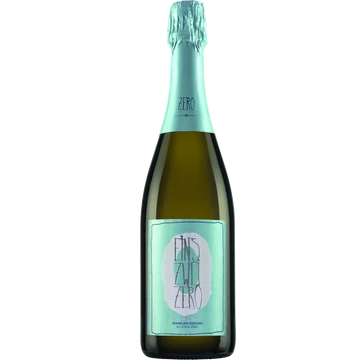 Leitz Eins-Zwei-Zero Sparkling Riesling 0% alkoholmentes száraz fehér pezsgő (Rheingau, Németország)