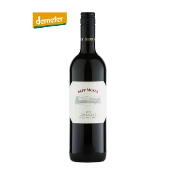 Vitikultur (Sepp) Moser: Zweigelt &quot;Hedwighof&quot; 2020 bio száraz vörösbor (Burgenland, Ausztria)