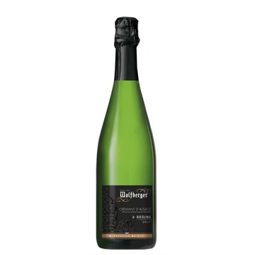 Wolfberger: Crémant d' Alsace Riesling Brut száraz fehér pezsgő (Elzász, Franciaország)