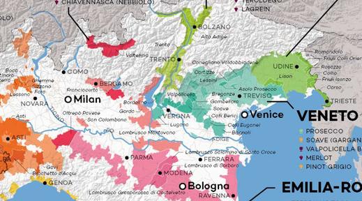 Veneto és a Pinot gris