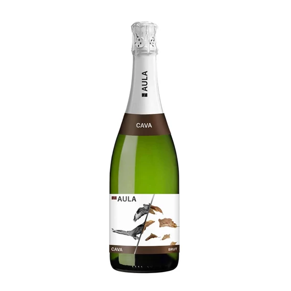 Aula: Cava Brut non-vintage száraz pezsgő (Penedes, Spanyolország)