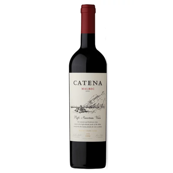 Catena Zapata: Malbec 2021 száraz vörösbor (Mendoza, Argentína)