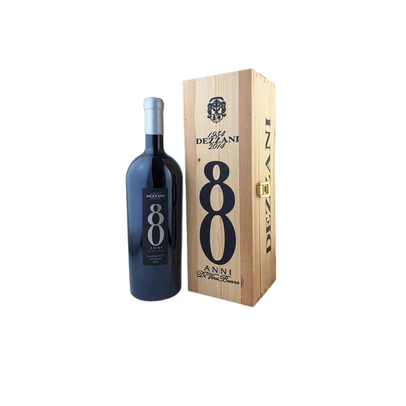 Dezzani: Barbera Asti Superioire 80 anni Magnum, faládában 2017 száraz vörösbor (Piemont, Olaszország)