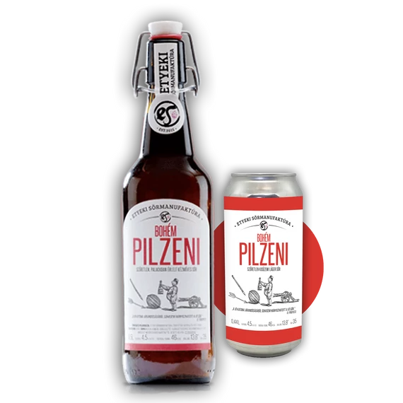 Etyeki Sörmanufaktúra Bohém Pilzeni