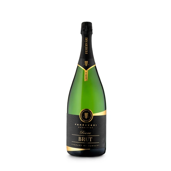 Fehérvári Borbirtok: Brut Reserve Magnum  száraz fehér pezsgő (Somló)
