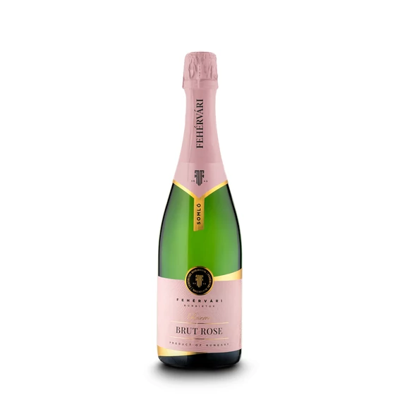 Fehérvári Borbirtok: Rosé Brut  száraz rosé pezsgő (Somló)
