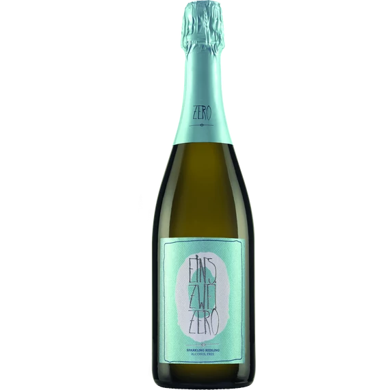 Leitz Eins-Zwei-Zero Sparkling Riesling 0% alkoholmentes száraz fehér pezsgő (Rheingau, Németország)