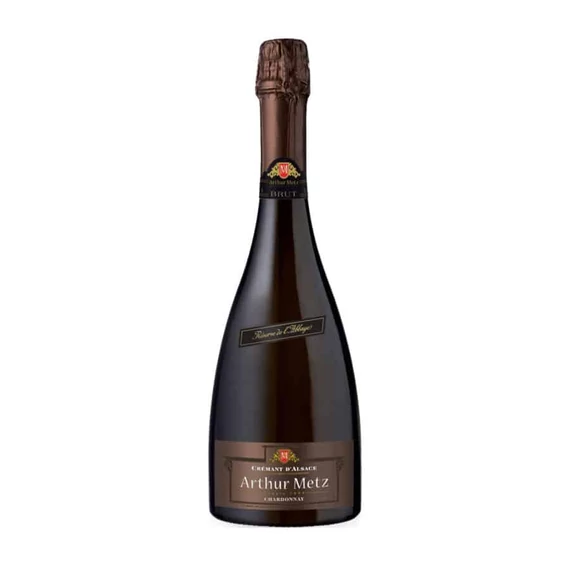 Arthur Metz Crémant Réserve de l’Abbaye Chardonnay Brut száraz pezsgő (Elzász, Franciaország)