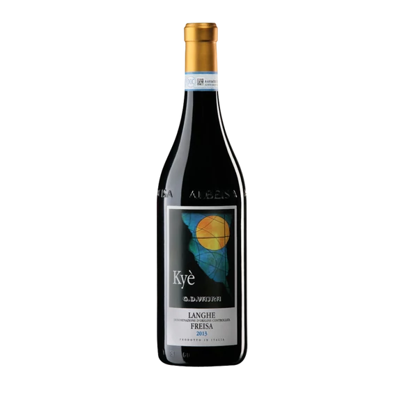 G. D. Vajra: &quot;Kyé&quot; Freisa Langhe 2015 száraz vörösbor (Piemont, Olaszország)