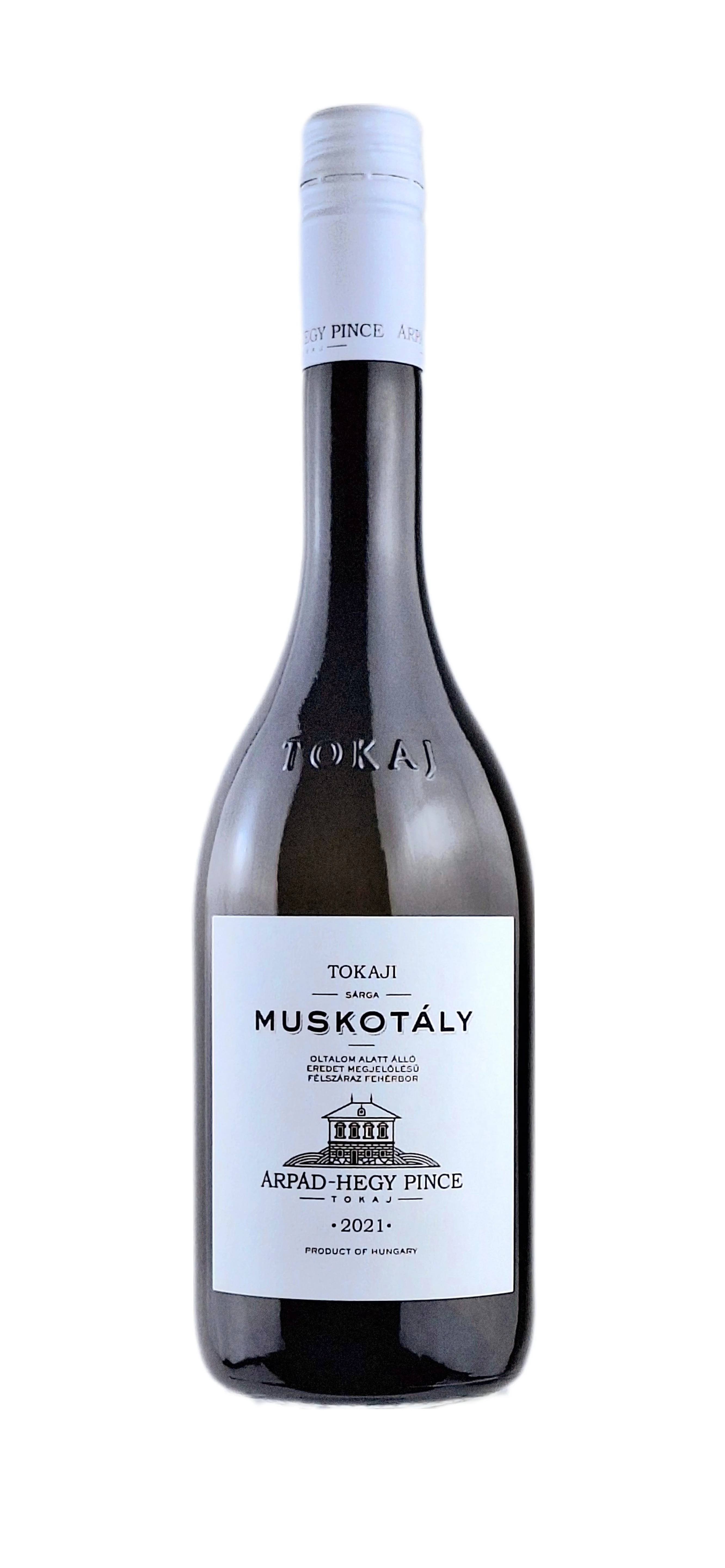 Árpád-hegy Pince: Sárgamuskotály 2024 félszáraz fehérbor (Tokaj-Hegyalja)