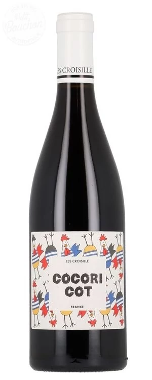 Chateau les Croisielle: Cocoricot Malbec 2023 száraz vörösbor (Cahors, Franciaország)