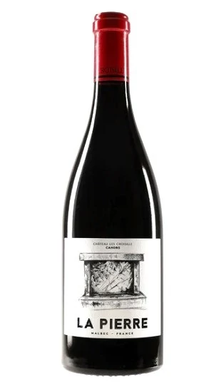 Chateau les Croisille: La Pierre Malbec 2022 száraz vörösbor (Cahors, Franciaország)