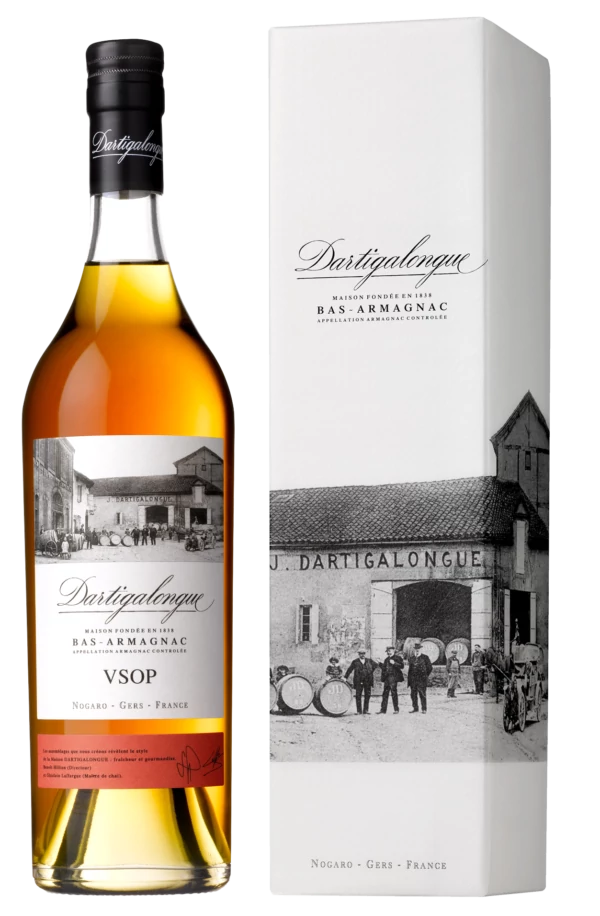 Dartigalongue VSOP Armagnac 0,7L 40% érlelt borpárlat (Armagnac, Franciaország)