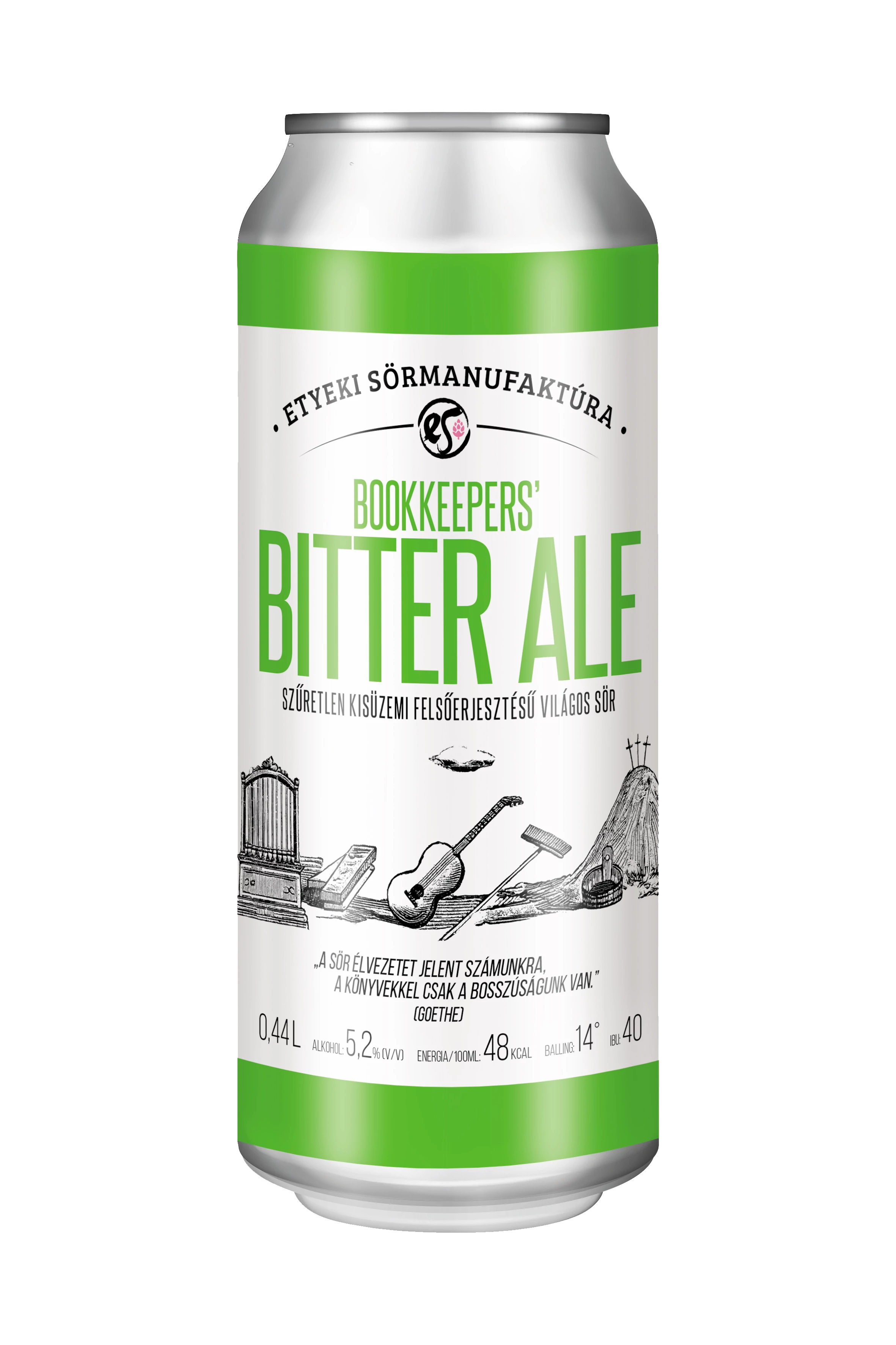 Etyeki Sörmanufaktúra: Bookkeeper's Bitter Ale