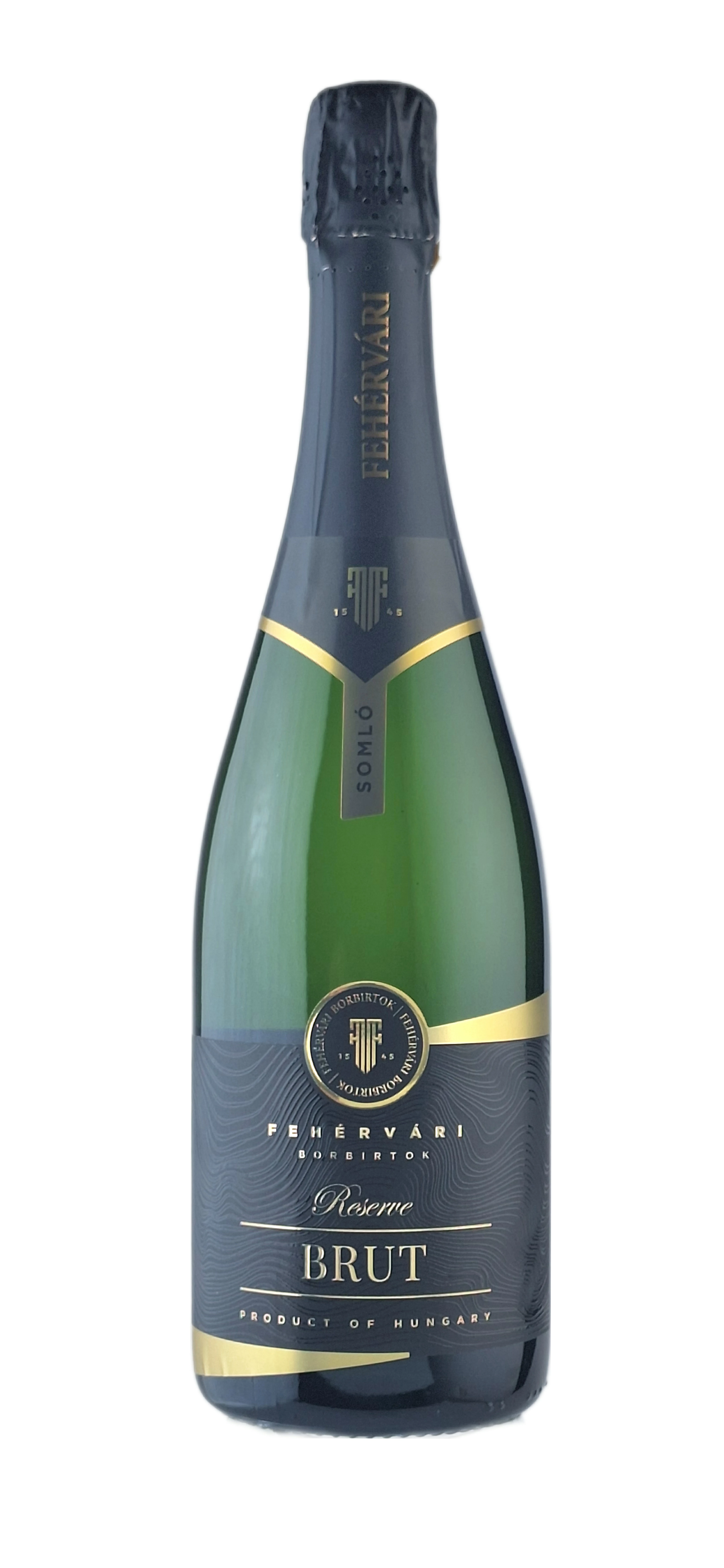 Fehérvári Borbirtok: Brut Reserve száraz fehér pezsgő (Somló)