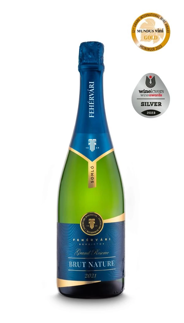 Fehérvári Borbirtok: Furmint Grand Reserve Brut Nature száraz pezsgő (Somló)