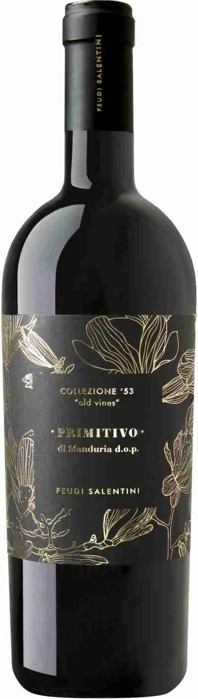 Feudi Salentini: Primitivo Collezione 53 di Manduria 2019 száraz vörösbor (Puglia, Olaszország)