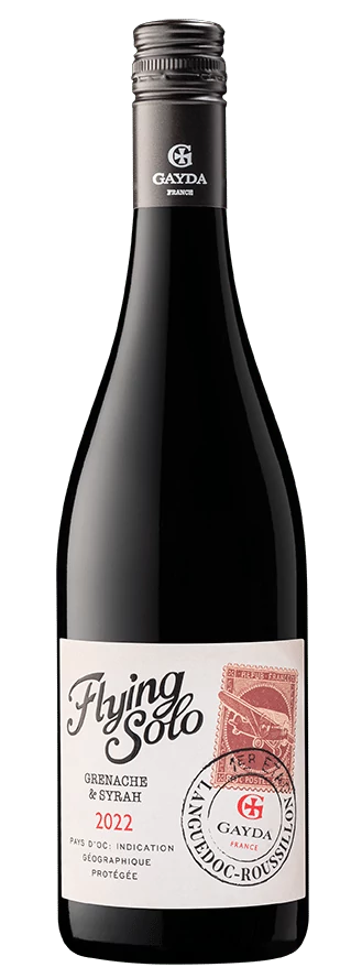 Domaine Gayda: Flying Solo Rouge 2022 száraz vörösbor (Languedoc, Franciaország)