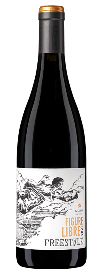 Domaine Gayda: Freestyle Rouge 2021 száraz vörösbor (Languedoc, Franciaország)