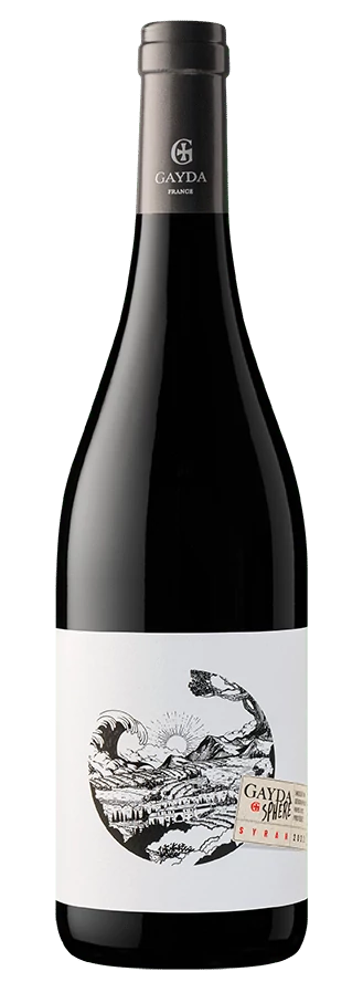 Domaine Gayda: Syrah 2022 száraz vörösbor (Languedoc, Franciaország)