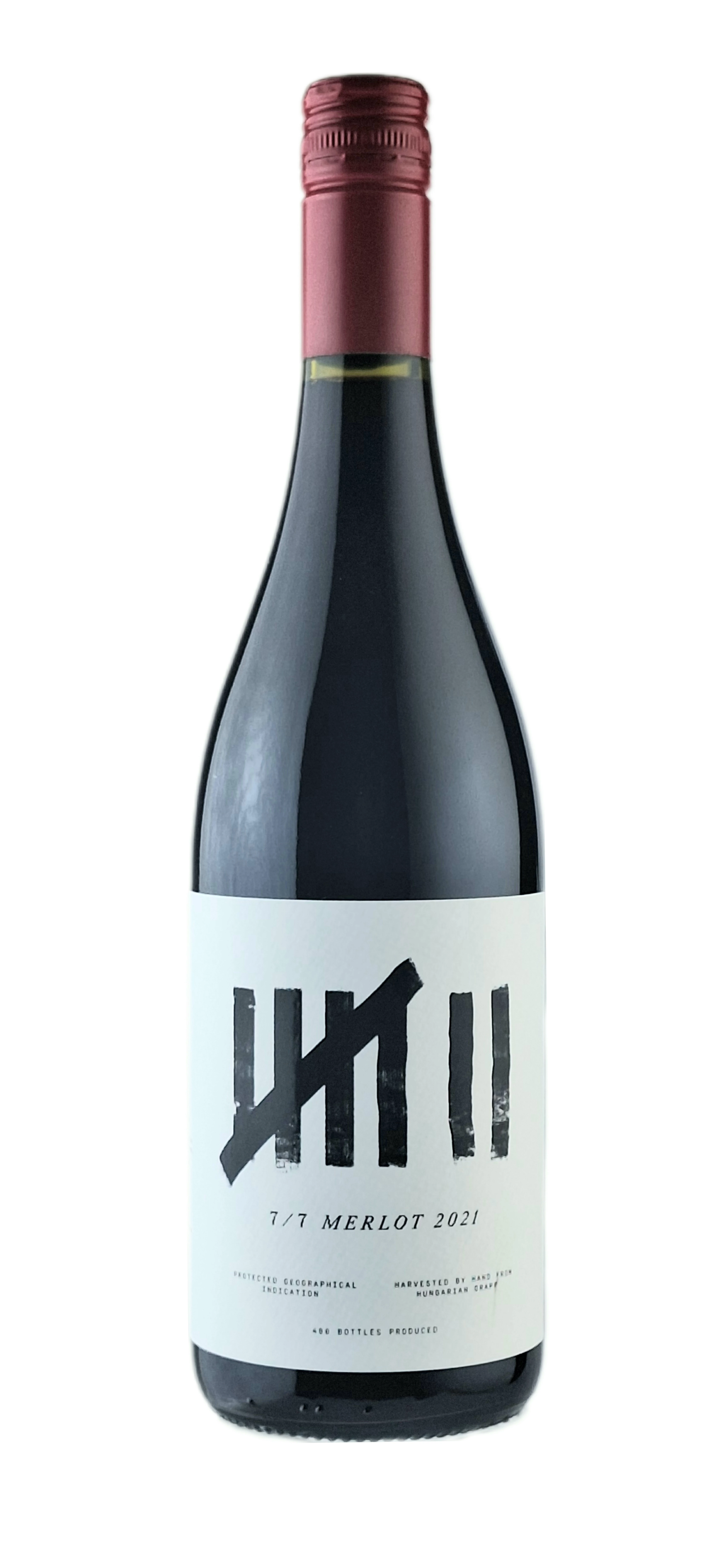 Hetedhét Pince: Merlot 2021 száraz vörösbor (Sopron)