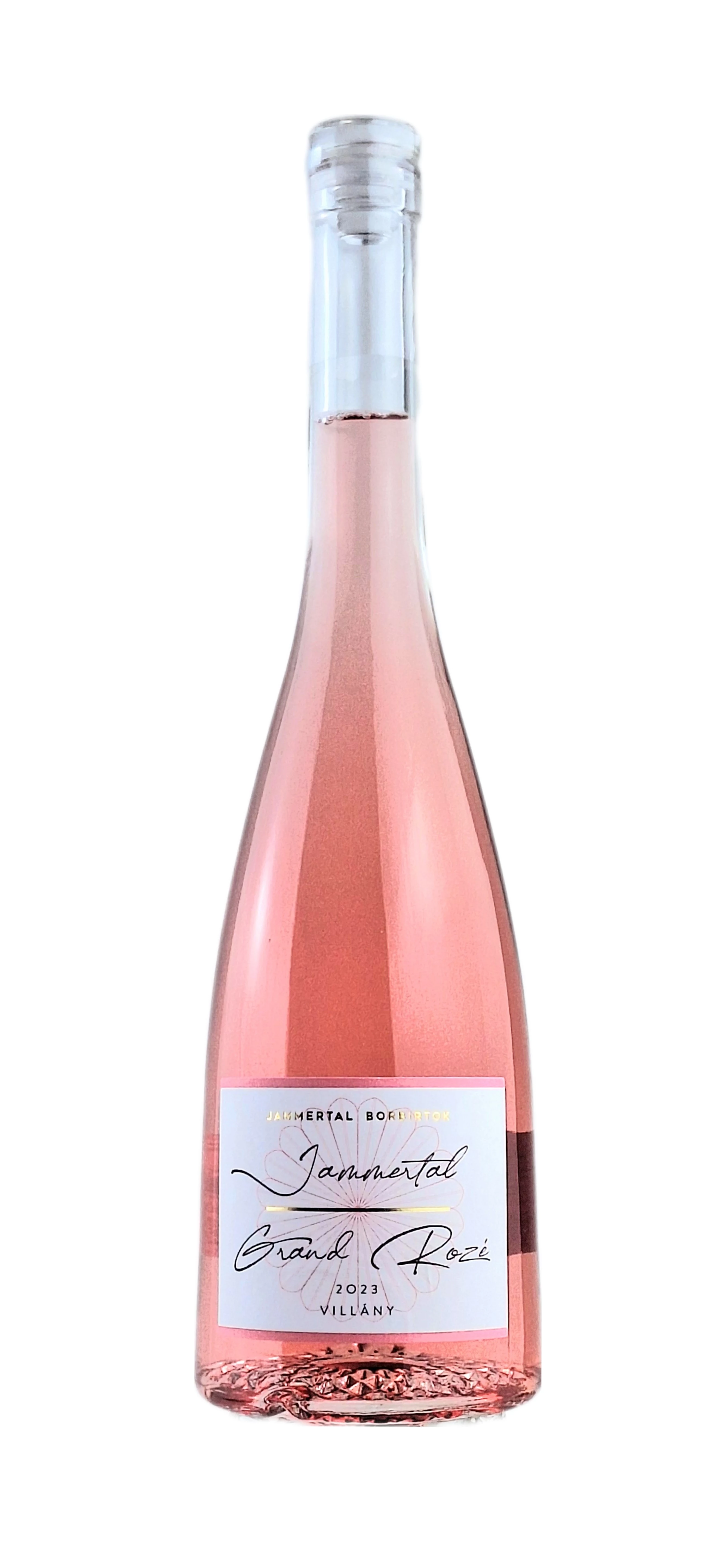 Jammertal: Grand Rosé 2024 száraz rosébor (Villány)