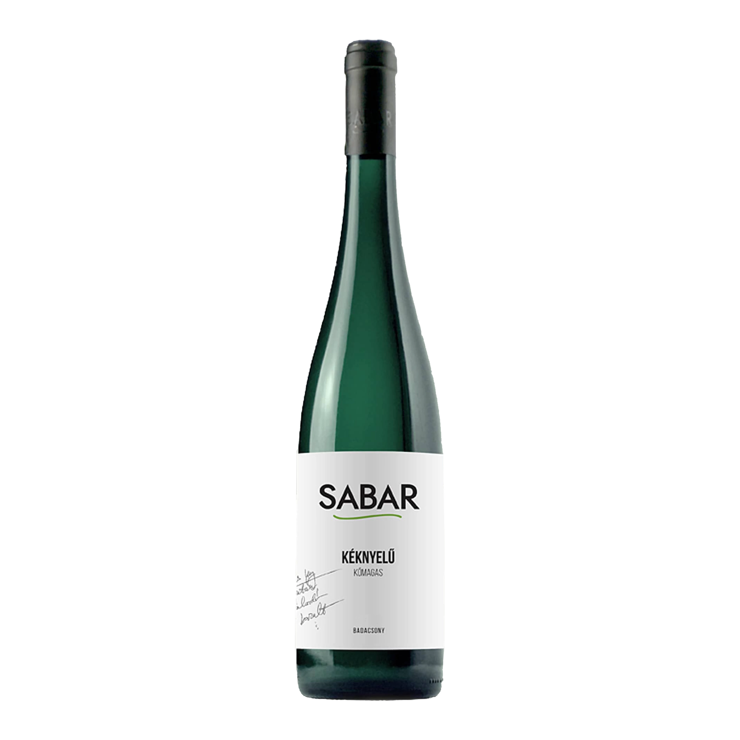 Sabar Borház: Kéknyelű 2024 száraz fehérbor (Badacsony)