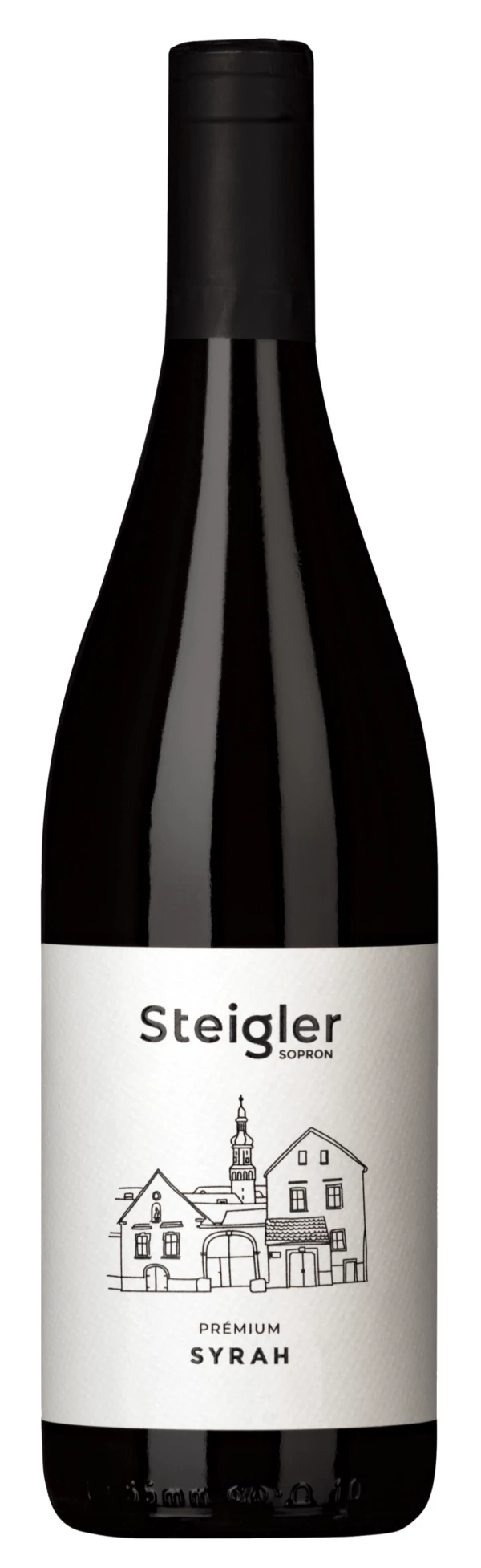 Steigler: Syrah Prémium 2022/2023  száraz vörösbor (Sopron)