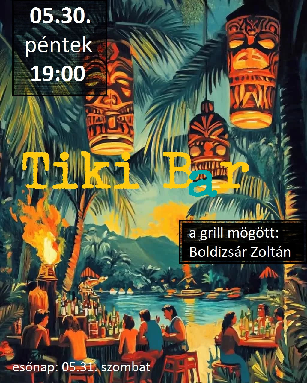 Tiki Bar - belépő
