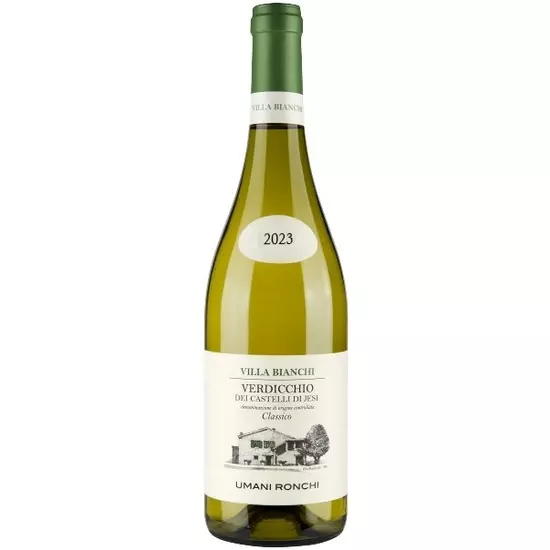 Umani Ronchi: Villa Bianchi Verdicchio dei Castelli di Jesi DOC Classico 2023 száraz fehérbor (Marche, Olaszország)